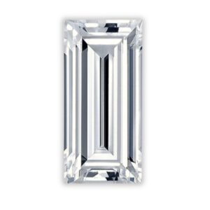 0.2530ct Baguette Cut, Natural Diamond
